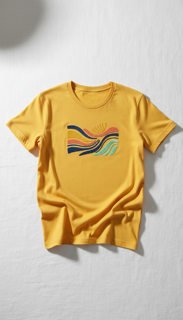 Personalized Sunbeam Yellow T-Shirt